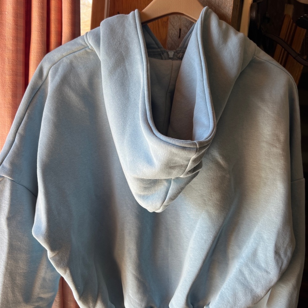 JoyLab Women's Blue Barrel Fleece Joggers oversized - XS feels like S - Picture 11 of 11